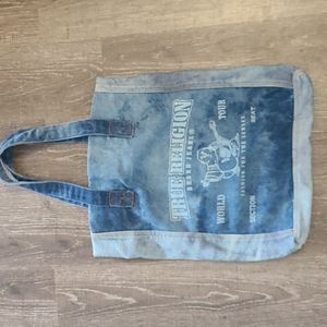 True Religion Denim Tote